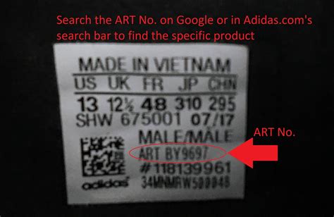 art number adidas|adidas art number lookup.